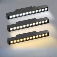 Lámpara De Techo LED Reclinable 12W 18W 24W Magnético En Traxial Spot De Fosa Para Iluminación Interior DC48V Material De Aluminio - details 6