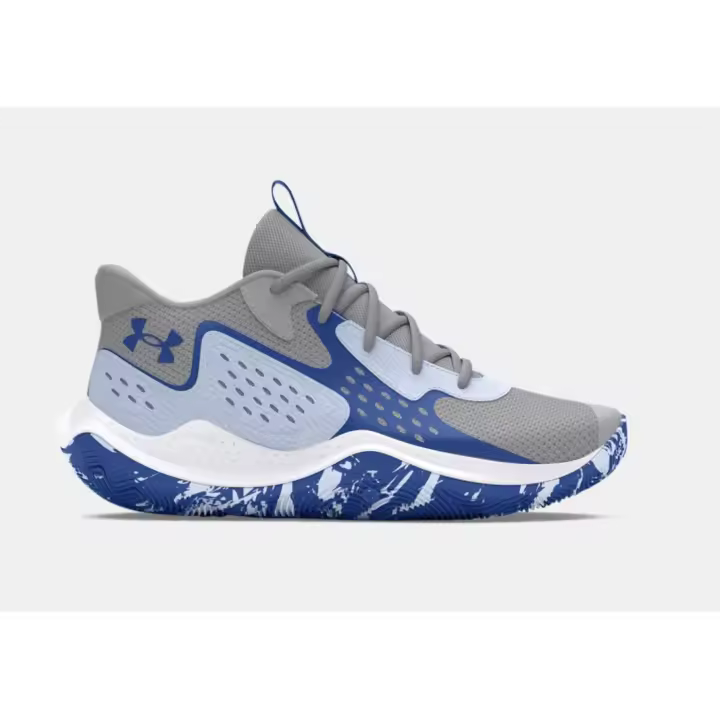 UNDER ARMOUR Zapato de baile UA Jet '23 unisex 3026634-104 Gris mod / Azul Nimbus - 1