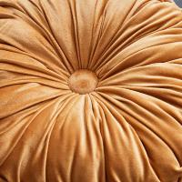 Cojín Decorativo De 3D Calabaza Para Sofá Asiento Redondo De Terciopelo Para Silla De Oficina Cojín Para Piso Y Cama - details 8