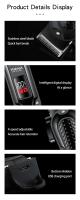 Cortador De Pelo Eléctrico Hiena HYN-212 Recargable Sin Cable Para Hombres Potente Con Ajuste De Longitud Y Recarga Rápida Trimmer De Barba Herramienta De Peluquería - details 12