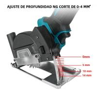 Sábanca Circular Eléctrica Sin Escobillas Kamolee De 3 Pulgadas Multifuncional Para DIY En El Hogar Compatible Con Batería Makita 18V - details 5