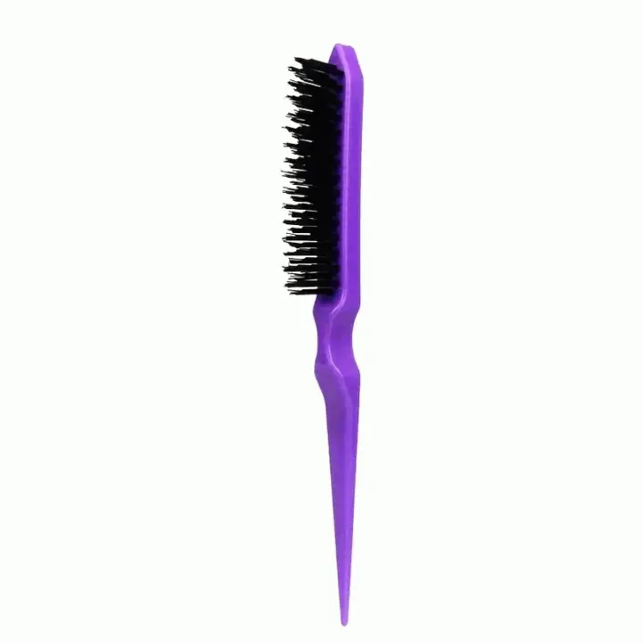 IMAXWAVE Cepillo Profesional - Peine de Cola con Púas para Crepar y Peinar - Cepillo anti-frizz - Cepillo estilizador - Distribuye Aceites Naturales, Ideal para Dar Volumen - Ligero (Morado) - 1
