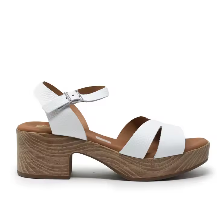 Sandalias plataforma mujer TINA KIZ 5625 BLANCO SANDALIA TACON Y PLATAFORMA BLANCO 35165 25V - 1