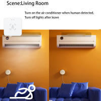 Detector De Presencia Humana Tuya Zigbee Sensor PIR Inteligente Radar De Movimiento Soporte Para Asistente Del Hogar Instalación En Pared Rango De Deteción Estacionaria 0-600 Cm Y Móvil 0-1000 Cm - details 18
