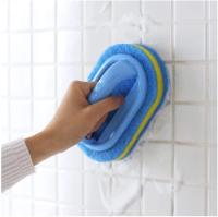 Cocina, bañera, Limpiador de unodoro, Cuchillo de Esponja multiusos con mango ergonómico - details 0