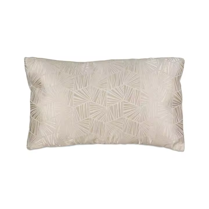Cojin 50*30 beige geometrico cuadrados 300g iman  Material: Poliester Medidas (Ancho*Alto*Fondo): 50*30*8Presume de casa - 1