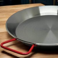La Ideal paellera grande Valenciana de acero pulido,  sartén para cocinar paella; medidas diferentes, tamaños grandes - details 1