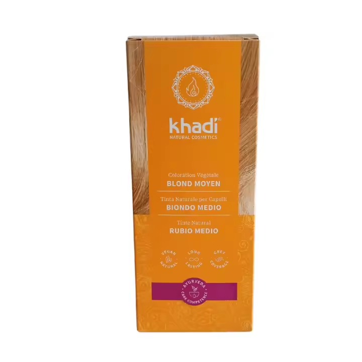 Khadi Henna Bio Rubio Medio 100g - 1