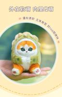 Figura De Peluche Kawaii De 10cm Serie Mofusand Toros Triceratops Para Regalo Muñeco De Peluche Colgante Lindo Para Niños Y Adultos - details 7