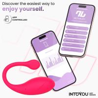 IntoYou Bulby – Huevo Vibrador Inteligente Rosa con APP, Silicona Suave y Control Remoto - details 0