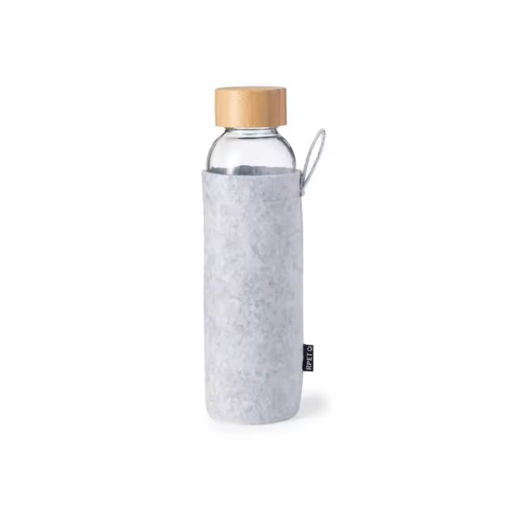 BIDÓN BLOREK de cristal, bambú y RPET de 500ml - 1