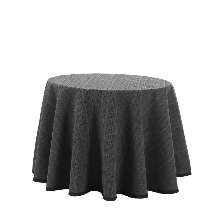 VALENTIA HOME Falda Mesa Camilla Riba Valentia Home | Ropa Mesa Camilla Redonda | Mesa 80, 90, 100 CM | Manteles Mesa Decorativos - 1