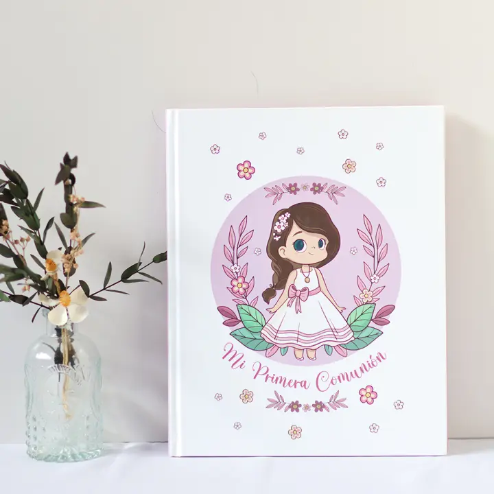 Libro de comunión niño y niña, Libro de firmas y maletín Mi Primera Comunión, regalo original para comunión, detalles para invitados, Regalantes Store - 1