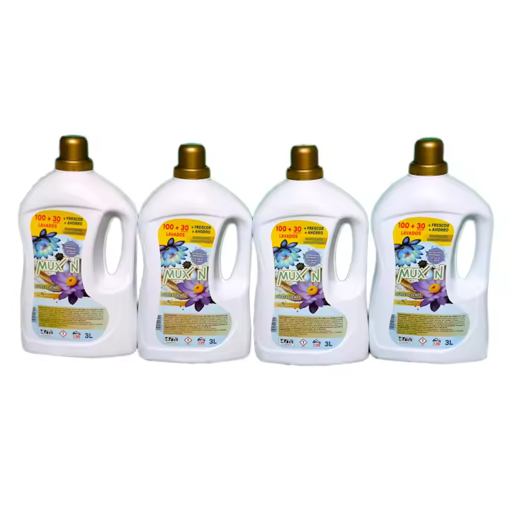 SUAVIZANTE LIQUIDO CONCENTRADO DULCES SUEÑOS  MUXAM 3L PACK 4UNI - 1