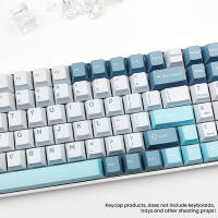 Keycaps De PBT Perfiles Cherry Para Gaming Teclado Mecánico MX Switches Layout ISO Minimalista Para GMK87 AULA 75 126 Teclas - details 3