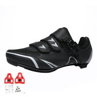 Zapatos De Ciclismo Para Hombre MTB Transpirables Antideslizantes SPD Deportivos De Bicicleta Cerradura Self-locking Material De La Suela De Goma - details 1