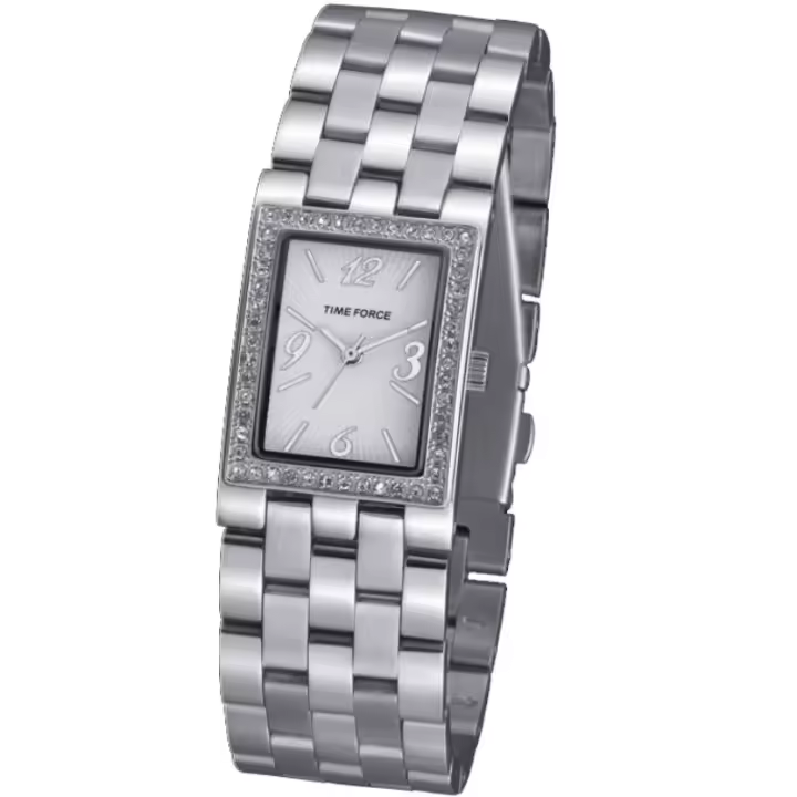 Time Force Tf3250l02m  Reloj Para Para Mujer Color Blanco - 1