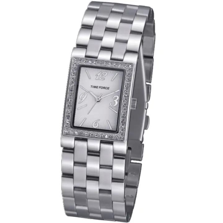 Time Force Tf3250l02m  Reloj Para Para Mujer Color Blanco - 1