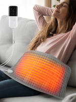 Almohadilla De Calor Eléctrica Con Timer De 10 Niveles Y 4 Modos Para Cuello Hombro Espalda Pierna Calentador Para Invierno - details 14