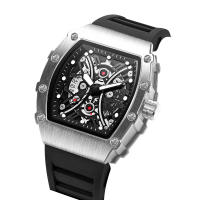 Reloj De Cuarzo Para Hombre Nueva Moda Casual Con Correa De Silicona Reloj De Pulsera Con Calendario Resistente Al Agua - details 6