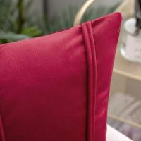 Cubiertas De Cojines De Veludo 30x50cm 45x45cm 50x50cm Estilo Navideño Rojo Verde Decoración Sólida Y Rayada Para Sala De Estar Y Cama - details 1