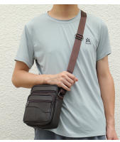 WESTAL-Bolso de hombro de cuero genuino para hombre, bandolera informal, regalo, gran oferta - details 3