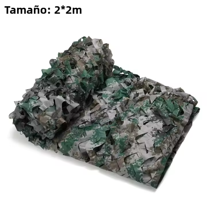 Red De Camuflaje Para Caza Y Entrenamiento Red De Sombra Para Coche Carpa De Foresta Malla De Camuflaje Para Exterior Deportes Y Bufandas Camufladas - 1
