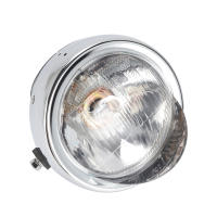 Faros De Motocicleta Universales Redondos 35W Retro Lámpara De Cobre Para Yamaha Suzuki Harley Honda CG125 Café Racer Bobber - details 6