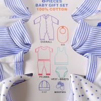 Conjunto De Ropa Para Bebé Recién Nacido 8PCS Algodón Suave Para Niño Y Niña Estilo Casual Adecuado Para Primavera Y Otoño Incluye Sombrero - details 3