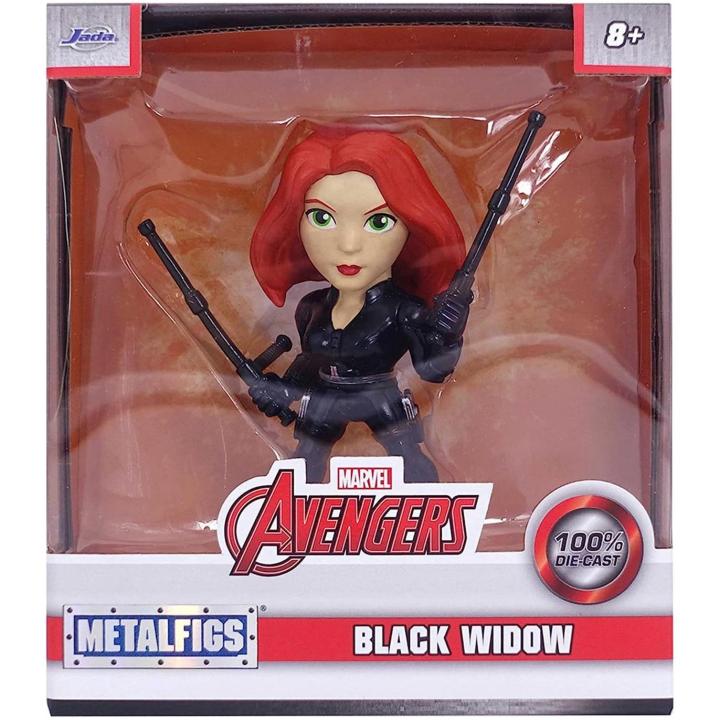 MARVEL AVENGERS FIGURA BLACK WIDOW METALFIGS DIECAST JADA TOYS