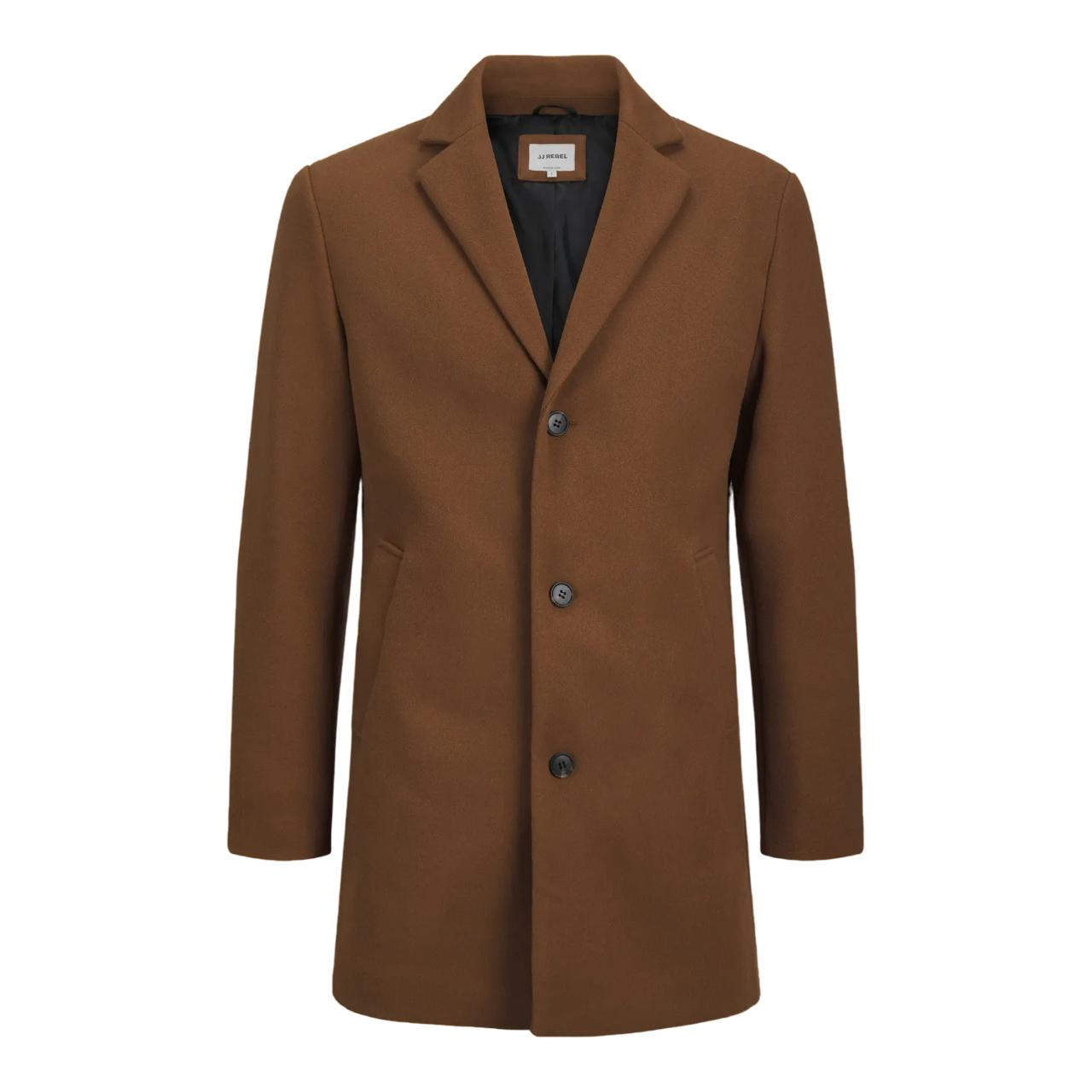 JJ REBEL Jrebmaze - Abrigo Clásico para Hombre - Elegante e Ideal para Otoño e Invierno (12264057)