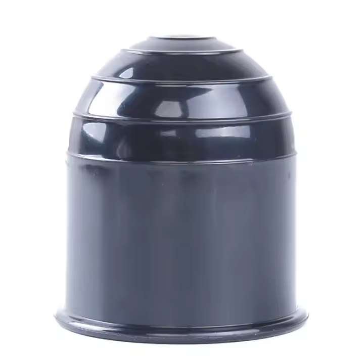 Cubierta De Bolígrafo De Remolque Universal 50MM Negra Protección De Remolque Cubierta De Barra De Desviación Accesorios Para Coche - 1