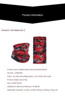 Máscara Versátil Para Exterior Bandana Tubo De Cuello Para Motocicleta Ciclismo Protección Solar De Moda Para Mujer - details 1