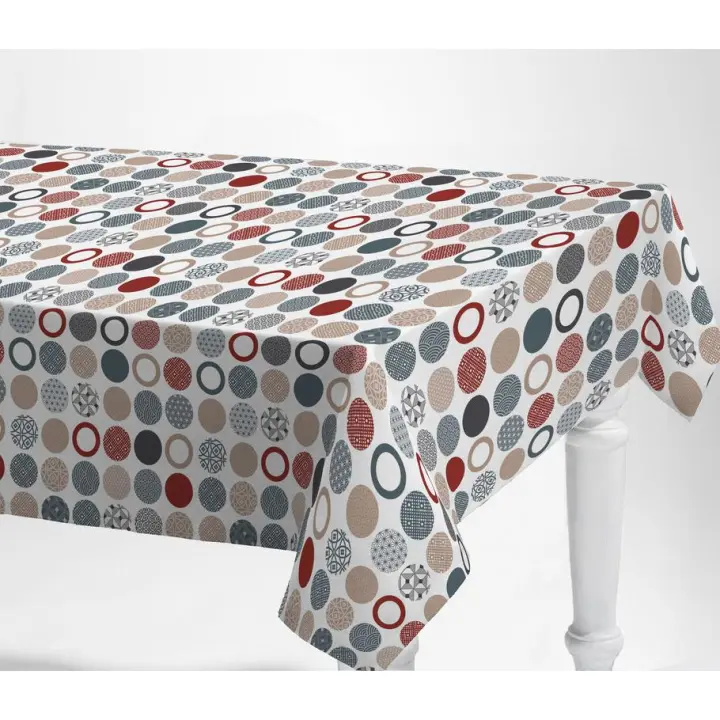 Hulehule Tex Mantel de PVC BELY Granate Antimanchas - 1