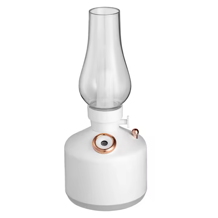Humididiador de lámpara de queroseno con Niebla grande para dormitorio, máquina de aromaterapia de escritorio, humidifier doméstico Pequeño with USB - 1
