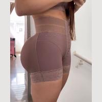 Fajas Colombianas Para Mujer Shorts De Compresión Con Levantador De Glúteos BBL Modelador De Cintura Con Ganchos Talla Alta - details 2