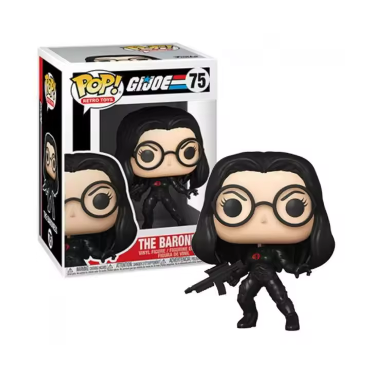 Funko THE BARONESS - Colección G.I.JOE - Número 75 - Figura de Vinilo - Retro Toys - 1