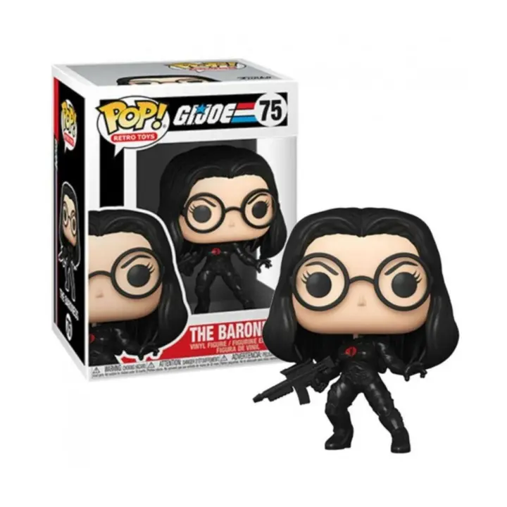Funko THE BARONESS - Colección G.I.JOE - Número 75 - Figura de Vinilo - Retro Toys - 1
