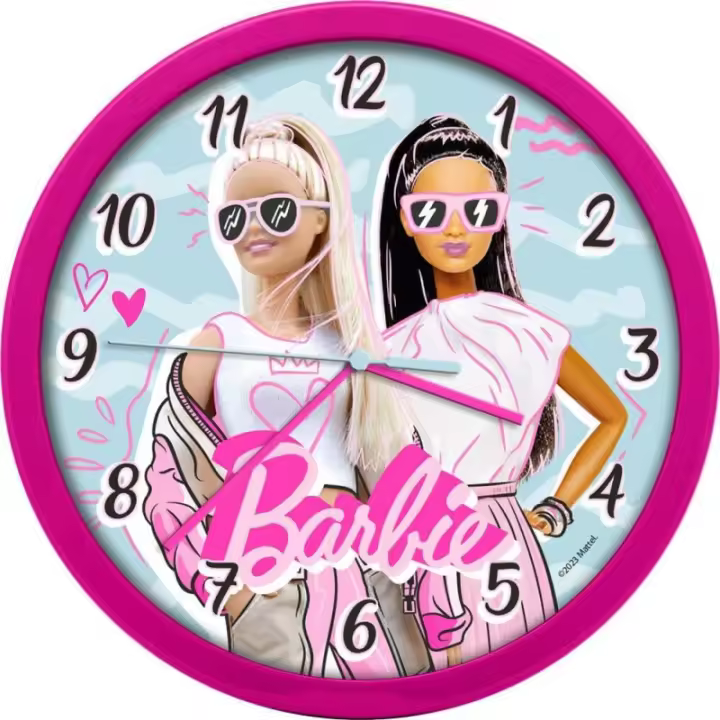 Reloj De Pared Barbie - 1