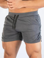 Shorts De Verano Para Hombres Fitness Gimnasio Ropa Deportiva Correr Senderismo Shorts Deportivos De Running Con Cinturón Elástico - details 3