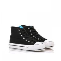 Zapatillas de lona mujer MUSTANG 60172 C20462 BOTA BASQUET DOBLE PISO NEGRO 28530 XL - details 0