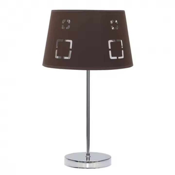 Lámpara de Mesa FABRILAMP Celaya 1xe14 Marron - 1