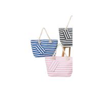 Bolso de playa rayas 60 x 40 x15cm multiuso, diario ,gimnasio ,playa ,gran capacidad Nueva colección primavera/verano 2024 para mujer - details 1