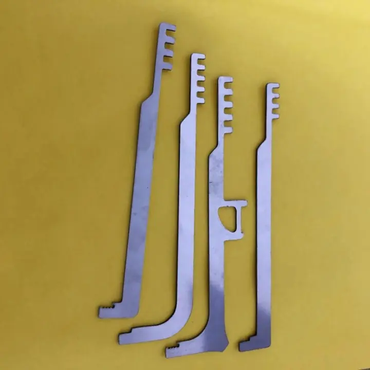 Juego De 4 Herramientas De Combustible De Acero Inoxidable Con Dientes De Metal Tamaño De Bolsillo Herramientas De Emergencia Duraderas Para Bomberos - 1