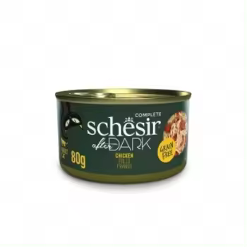 Schesir Lata After Dark De Pollo en paté Para Gatos 12X80GR - 1