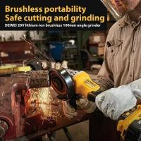 DEWALT DCG405 Máquina De Trabajo Con Corte De 125mm Cabeza Plana Herramienta Sin Batería De Litio 18V Para Perforación De Azulejos - details 3