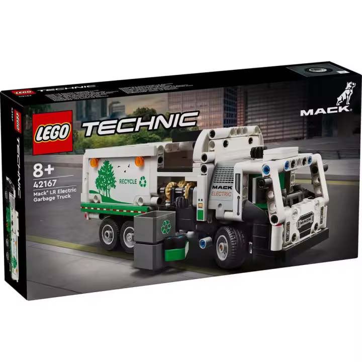 Lego Technic Camion de residuos Mack LR electric Lego  42167 - 1