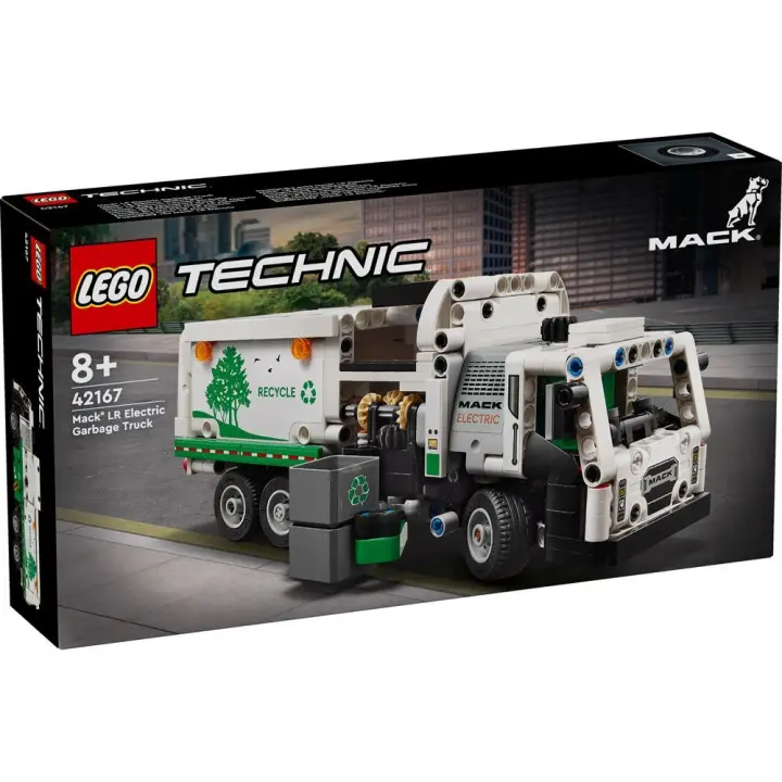 Lego Technic Camion de residuos Mack LR electric Lego  42167 - 1