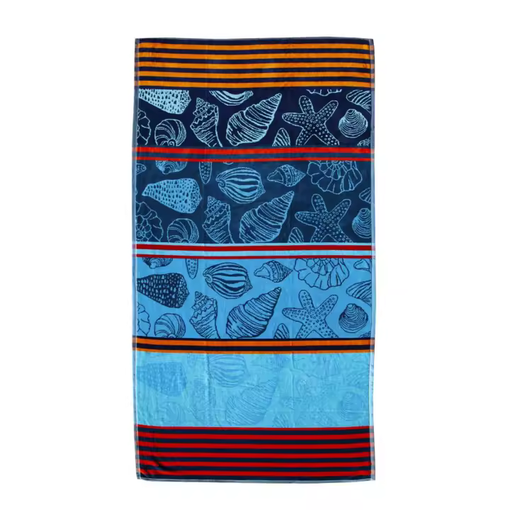 SUN & SURF Toalla de Playa Jacquard Grande 90x170 Ultra Suave Terciopelo Algodón 100% - Alta Calidad y Colores PREMIUM - 1