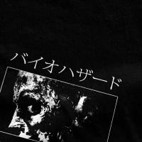 Camiseta De Algodón 100% Respirable Para Hombre Estilo Harajuku Y2K Con Diseño De Residented Eviled T-shirt Oversized Para Playa Y Uso Diario - details 9